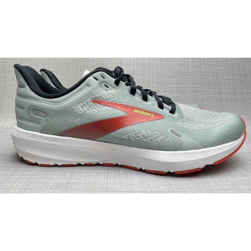 Brooks Launch 9 Cushion Athletic Running Shoes Size 9.5 Green 1203731B413 - Picture 3 of 7